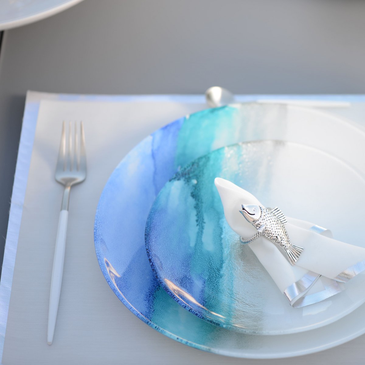 Hausfrau 24 Stück Silber und Weiß