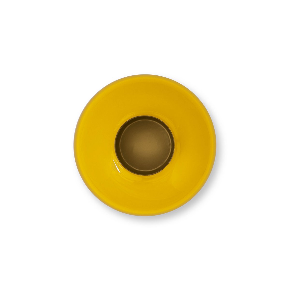 Vase Metal Ochre 32cm