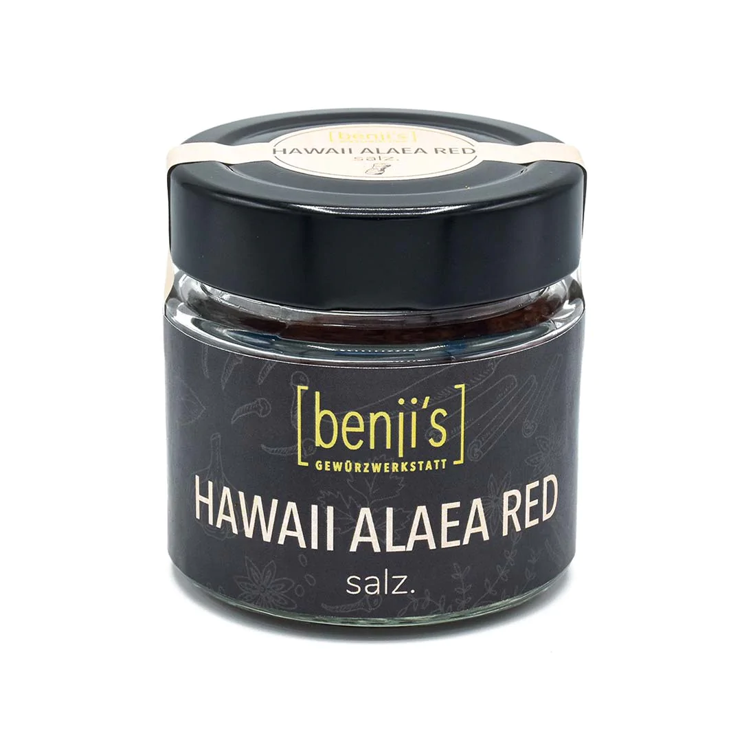 benji's HAWAII ALAEA RED salz.