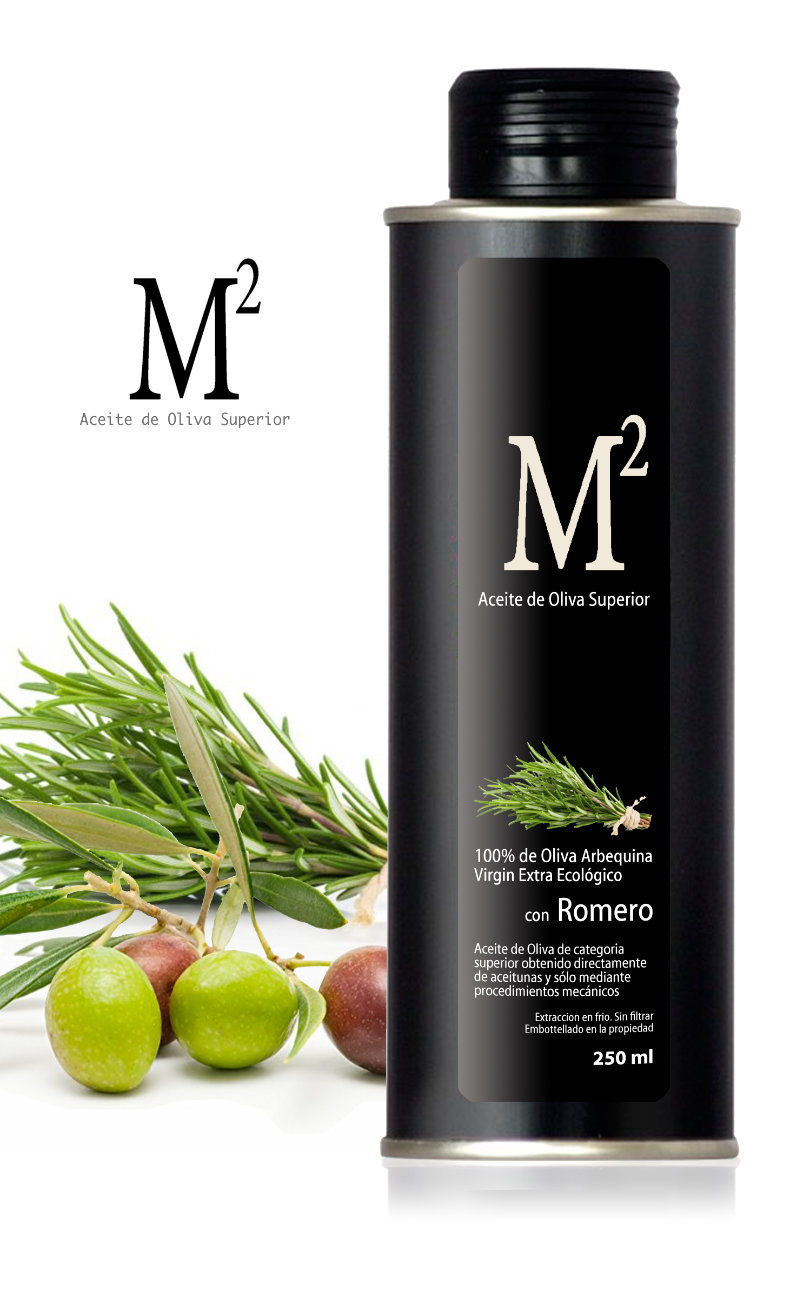 M2 Olivenöl mit Rosmarin - 250ml